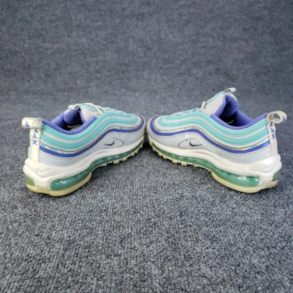 Nike Air Max 97 GS Shoes Youth Kids Size 6Y White‎ Blue Spruce Aura CT1965-400